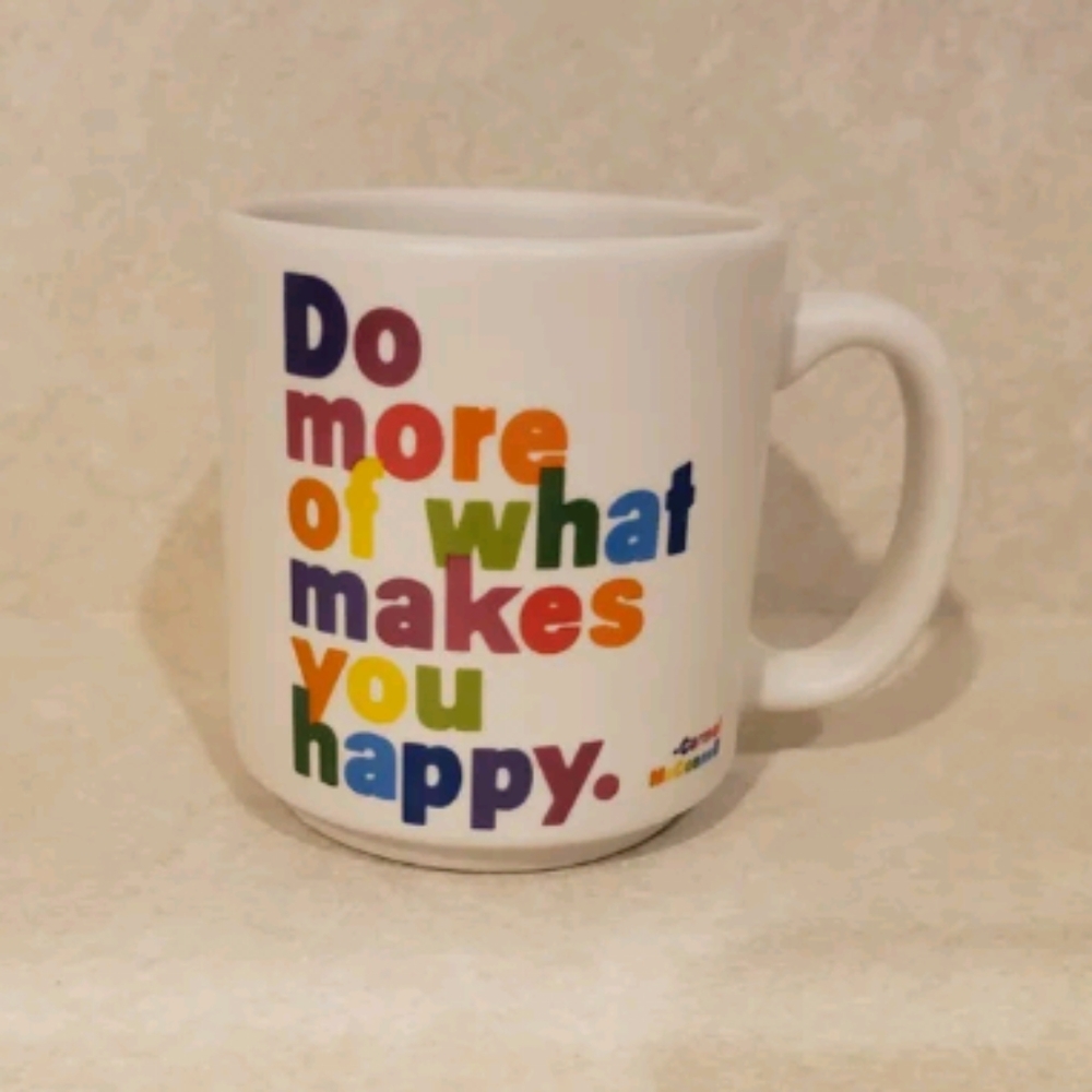 🆕Do More of What Makes you Happy by Carmel McConnell - Coffee Mug New!
